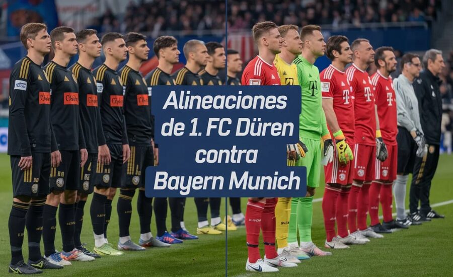 Alineaciones De 1 Fc Düren Contra Bayern Munich